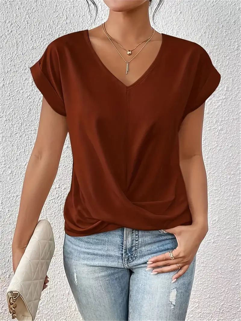 ME®️ | VOGUE®️ | - PERFECT V-NECK TOP FOR WOMEN