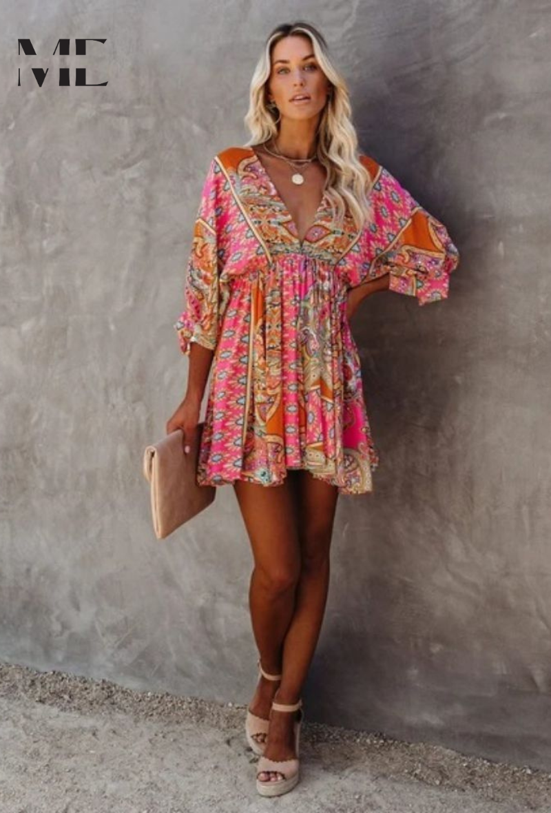 ME® | CALLIE® | BOHO CHIC MINI DRESS