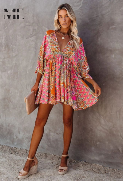 ME® | CALLIE® | BOHO CHIC MINI DRESS