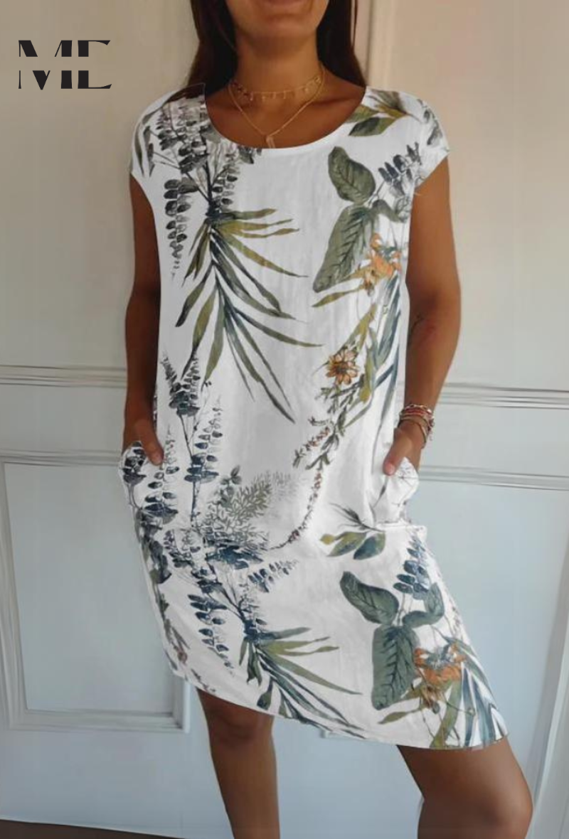 ME® | GLORIA® | BOTANICAL PRINT CASUAL DRESS