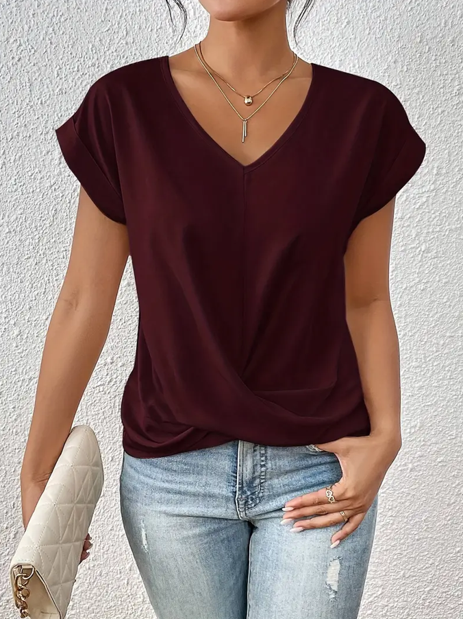 ME®️ | VOGUE®️ | - PERFECT V-NECK TOP FOR WOMEN