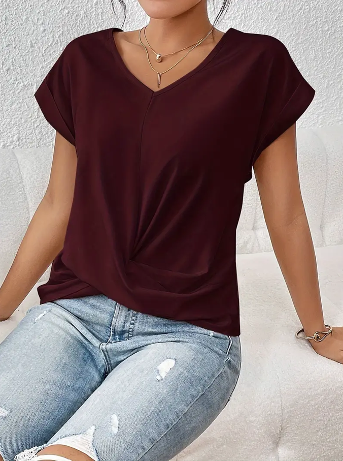 ME®️ | VOGUE®️ | - PERFECT V-NECK TOP FOR WOMEN