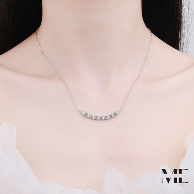 ME®️ | SMILING MOISSANITE DIAMOND NECKLACE