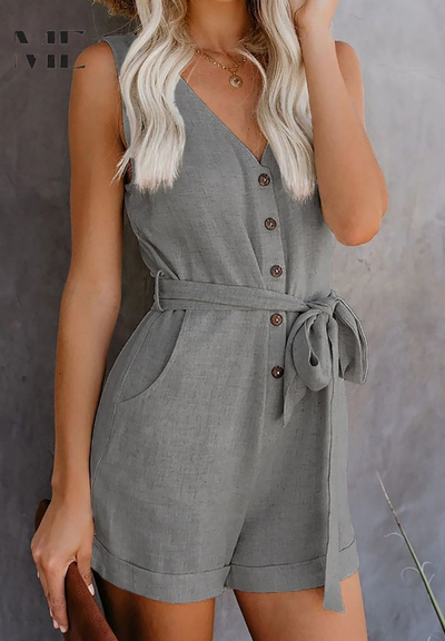 ME®️ | AMARA®️ | LINEN ROMPER